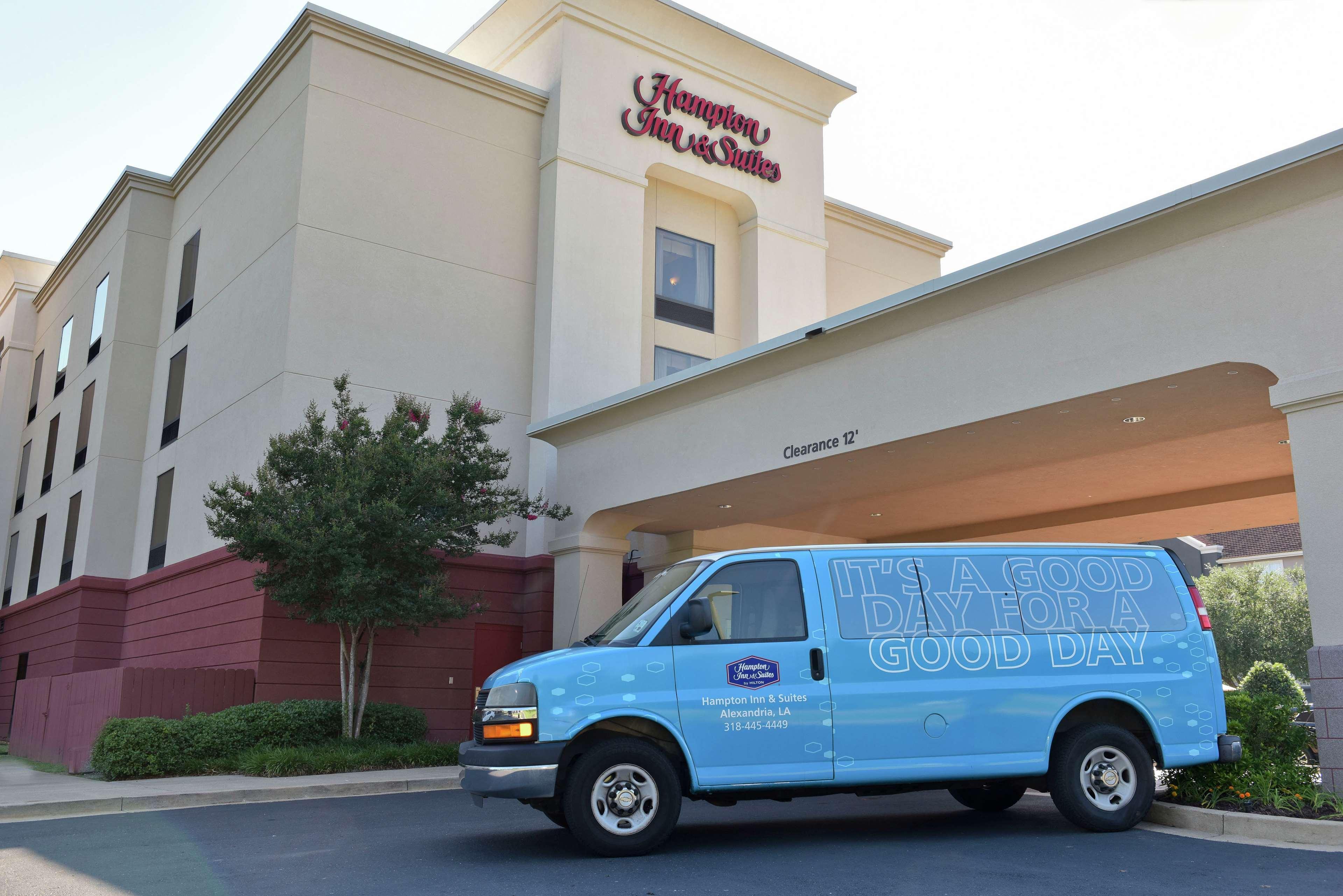 Hampton Inn & Suites Alexandria Exteriör bild